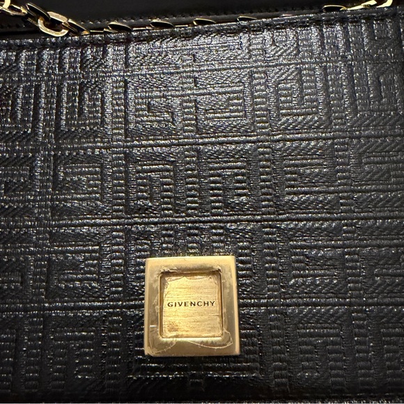 Givenchy 4G black coated canvas wallet on chain bag NEW - Picture 13 of 16